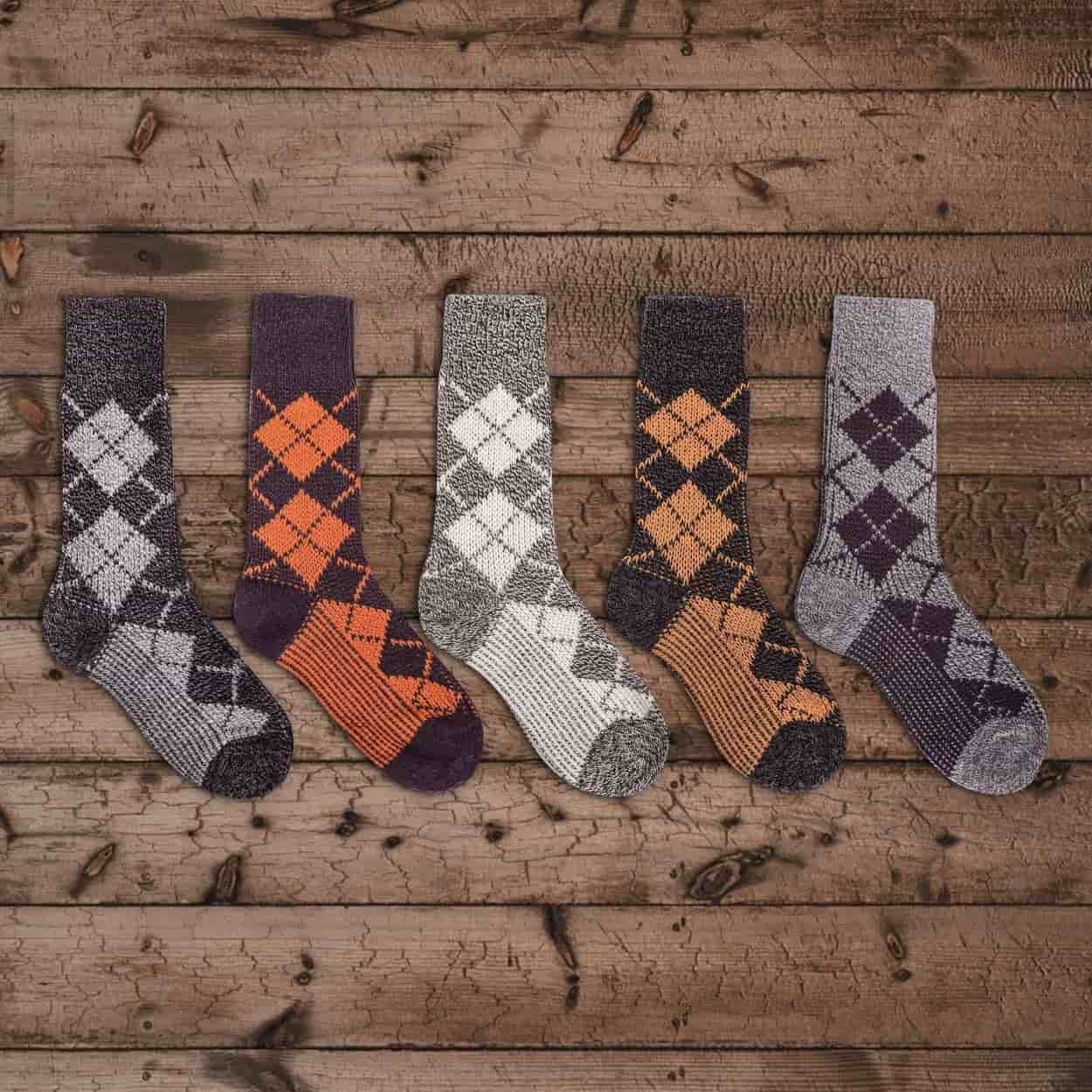 Nordic Wools Cozy Vagn Socks (5 pairs) - Unisex scandinavian