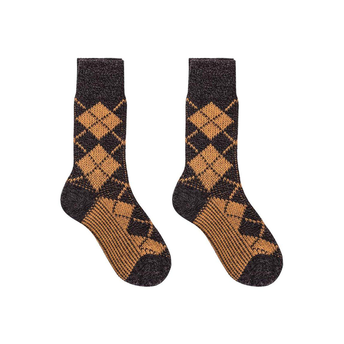 Nordic Wools Cozy Vagn Socks - Gold - Unisex scandinavian