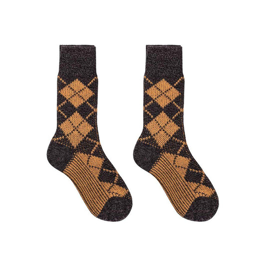 Nordic Wools Cozy Vagn Socks - Gold - Unisex scandinavian