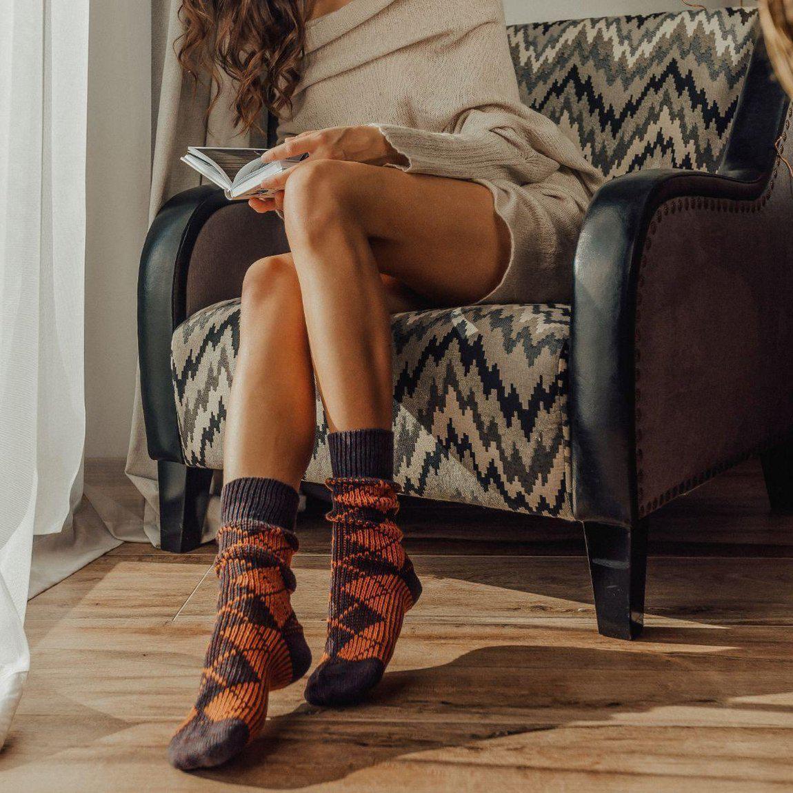 Nordic Wools Cozy Vagn Socks - Haze - Unisex scandinavian
