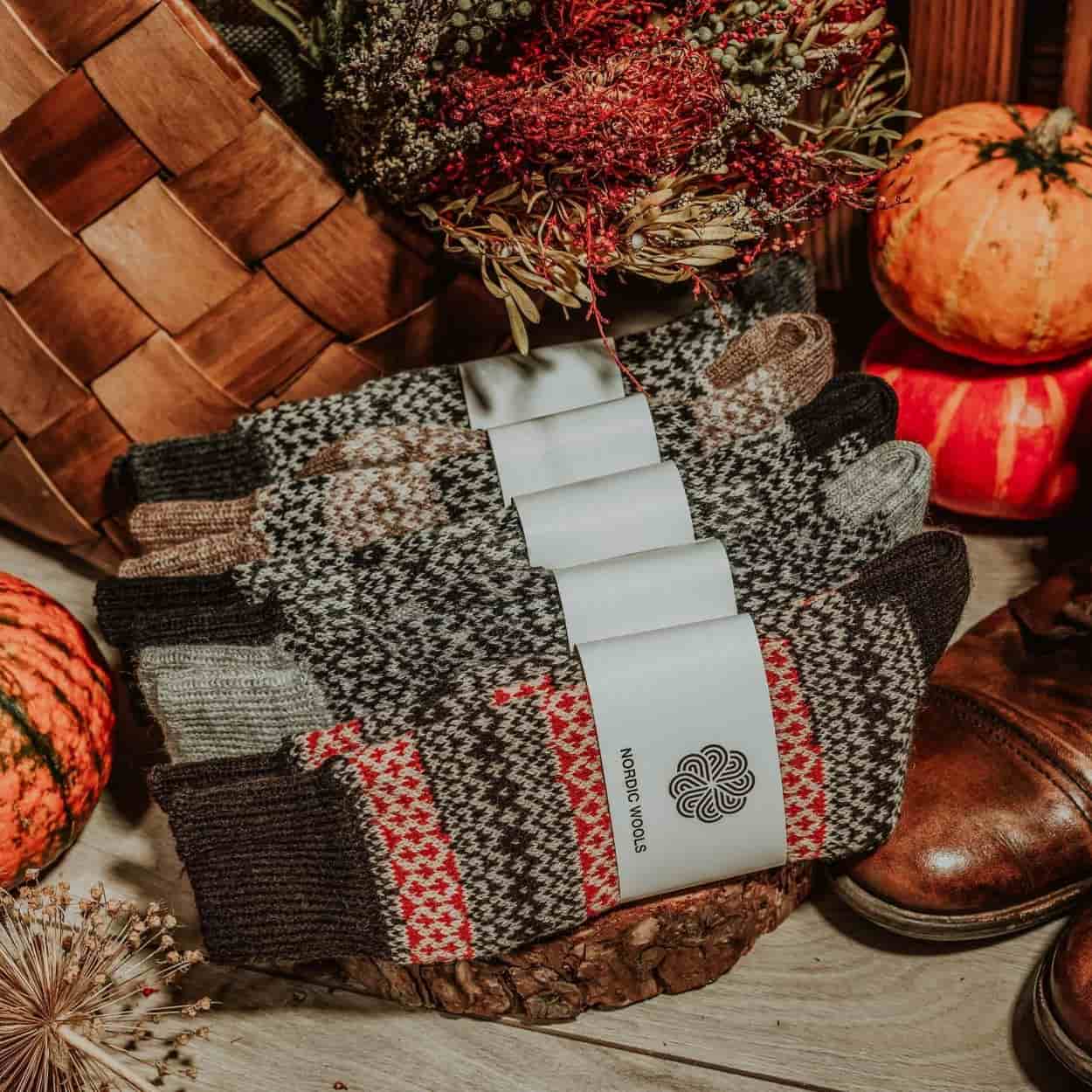 Nordic Wools Merino Torsten Socks (5 pairs) - Unisex scandinavian