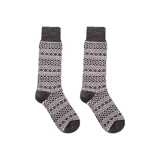 Nordic Wools Merino Torsten Socks - Charcoal - Unisex scandinavian