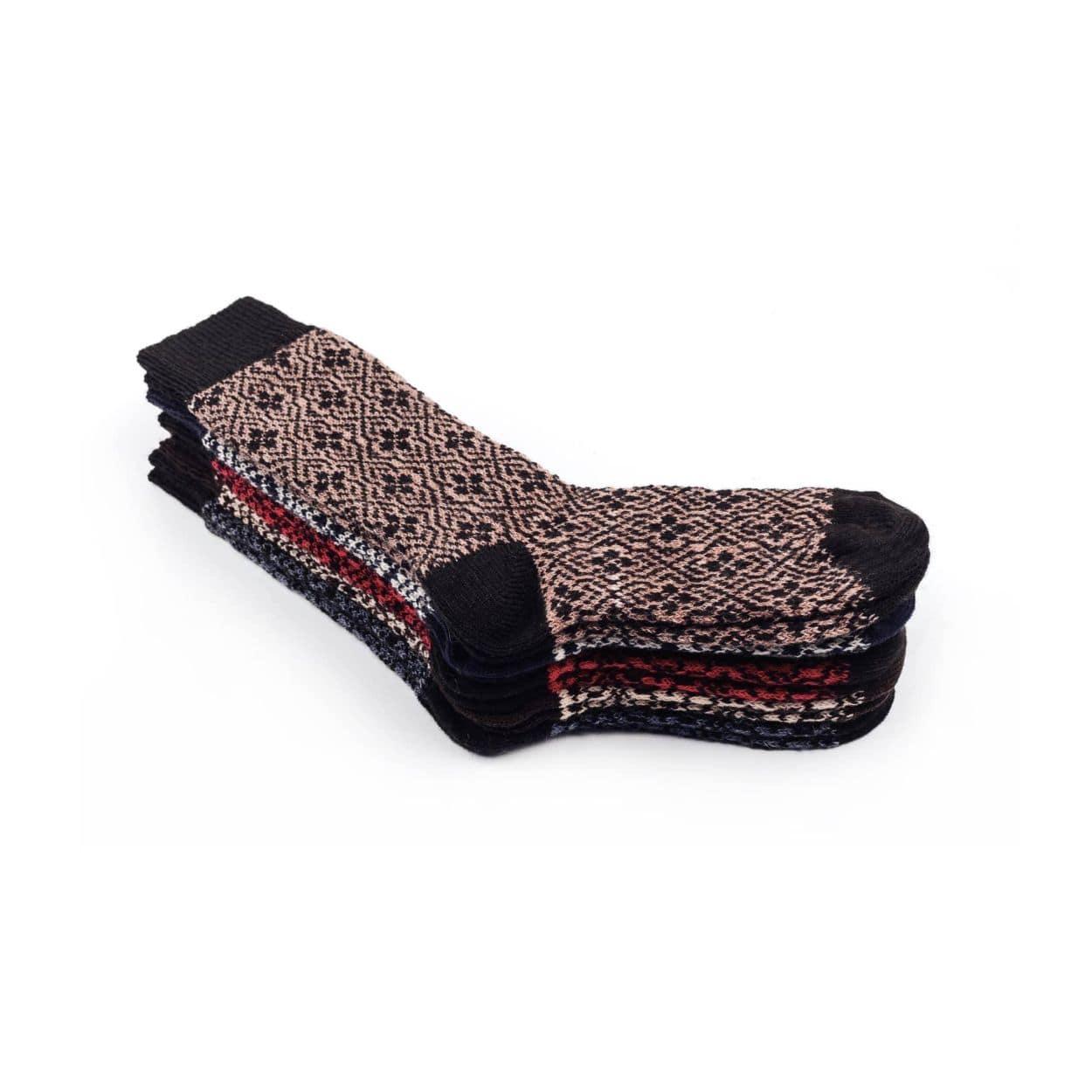Nordic Wools Merino Ulf Socks (5 pairs) - Unisex scandinavian