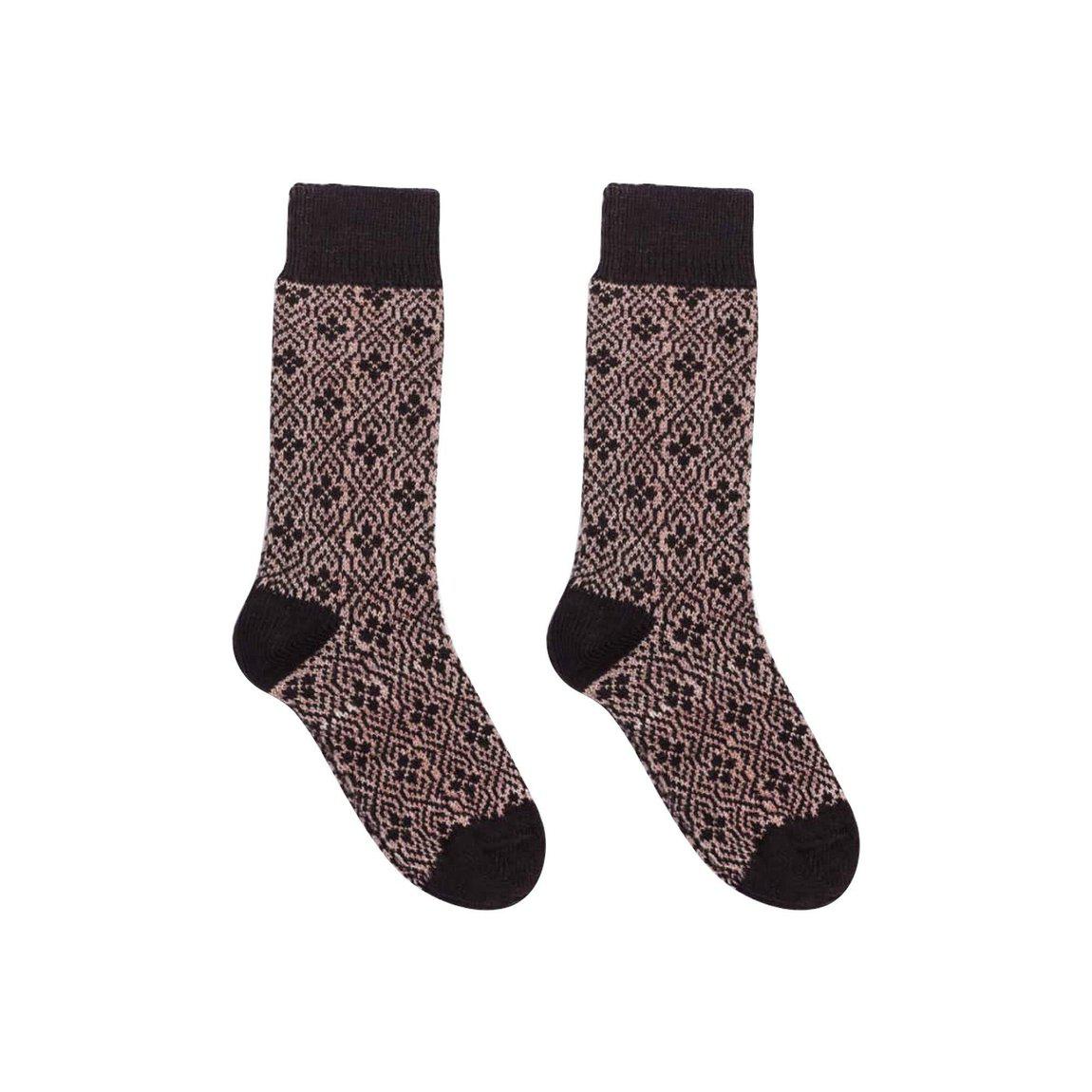 Nordic Wools Merino Ulf Socks - Rose - Unisex scandinavian