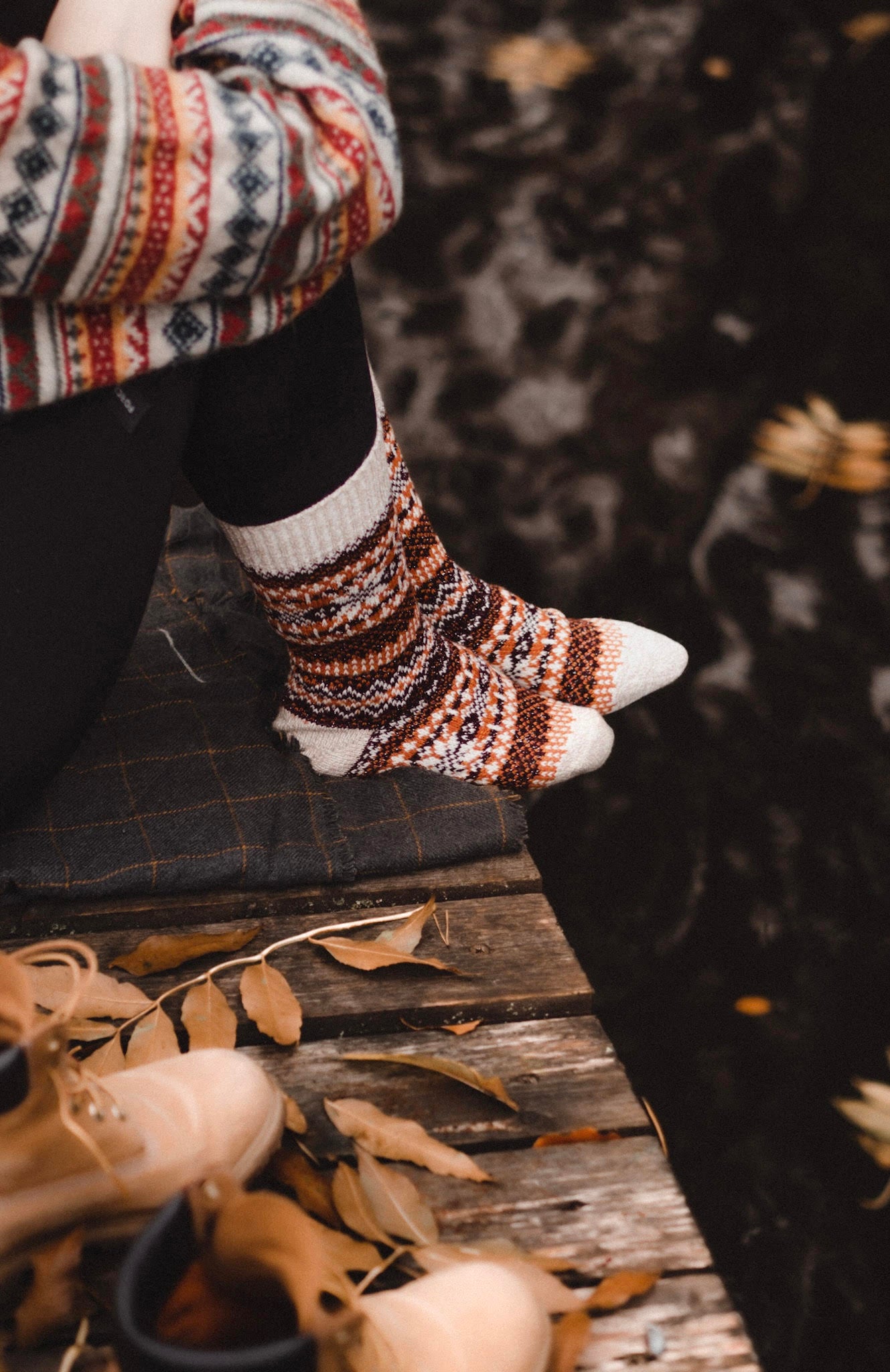 Nordic Socks Soft COZY™ Warm (Asenka - Pumpkin) - Unisex