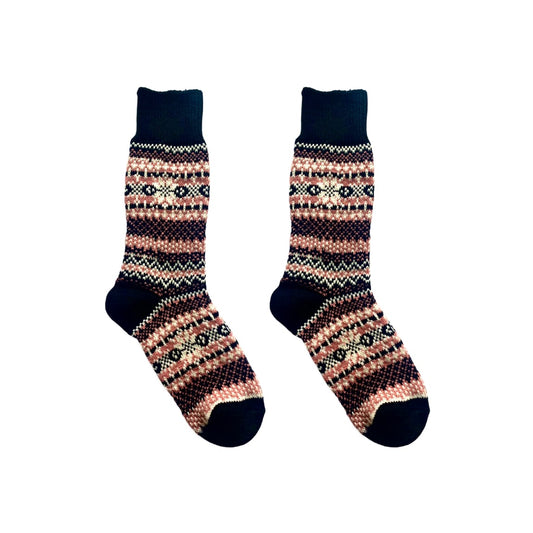 Nordic Socks Soft COZY™  Warm (Rosa - Black)  - Unisex