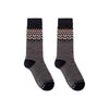 Nordic Wools Merino Jorunn Socks - Charcoal - Unisex scandinavian