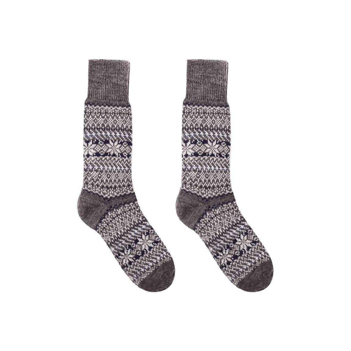 Nordic Wools Merino Sigrid Socks - Charcoal - Unisex scandinavian 