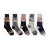 Nordic Wools Merino Yule Socks (5 pairs) - Unisex scandinavian