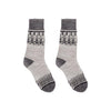 Nordic Wools Merino Yule Socks - Ash - Unisex scandinavian